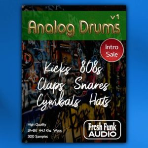 Fresh Funk Audio Analog Drums v1 Full Sound Pack