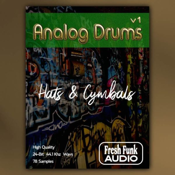 Fresh Funk Audio Analog Drums V1 High Hats Cymbals